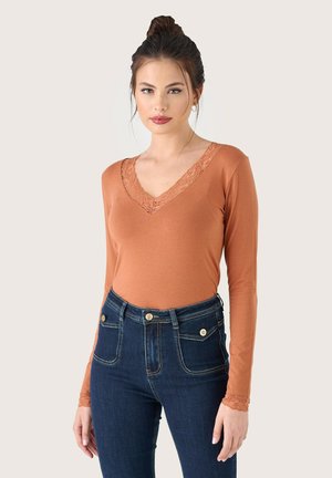 Camomilla Italia SERY - Langærmet T-shirt - brown