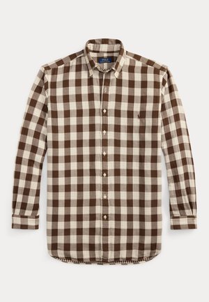 Polo Ralph Lauren Big & Tall PLAID DOUBLE-FACED SHIRT - Skjorte - cream/brown