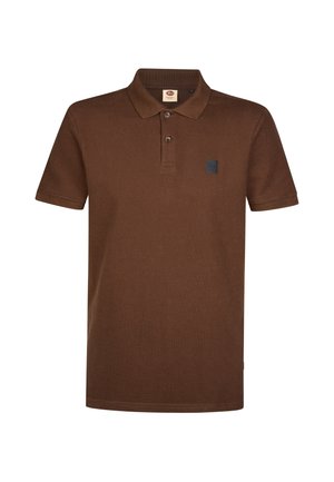Petrol Industries, Poloshirt - saddle brown