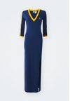 Jerseykleid - night indigo/crew orange