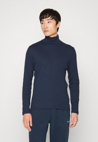 Marc O'Polo LONG SLEEVE TURTLE NECK - Camisola de manga comprida - total eclipse