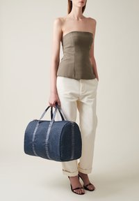 Borbonese ECO LINE MEDIUM - Weekendtas - denim