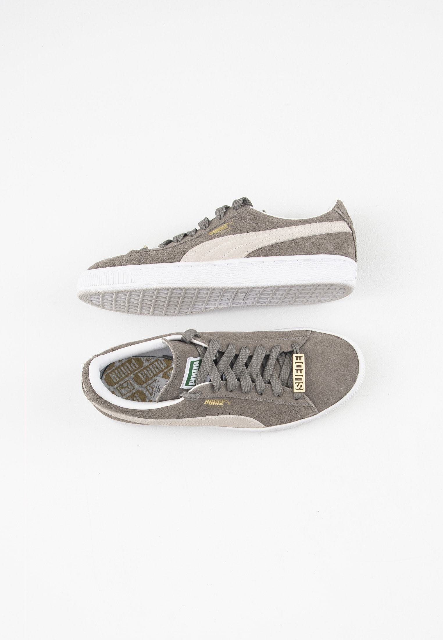 grey puma sneakers