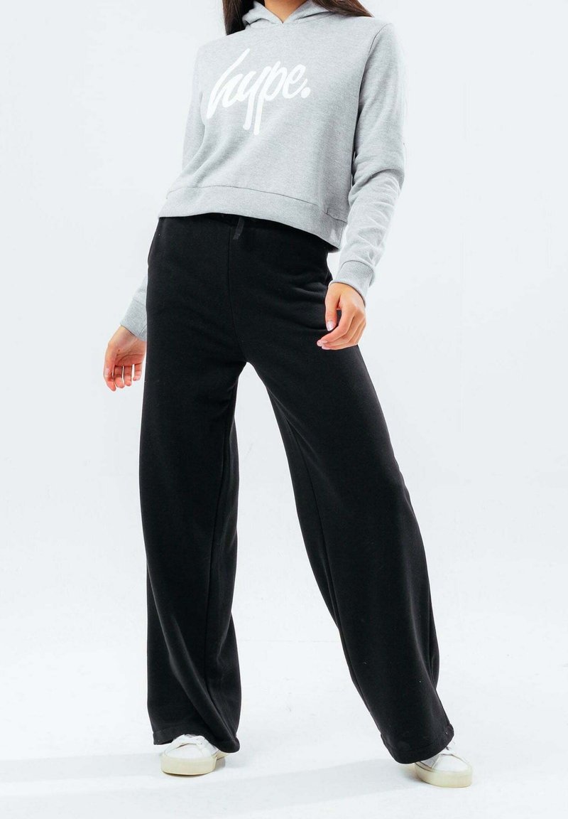 Hype SCRIPT - Jersey con capucha - grey