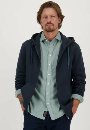 Ravøtt FERGUS - Sweater met rits - midnightblu