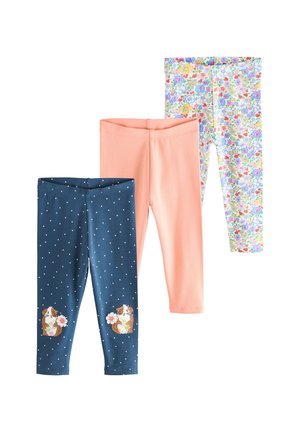 Next 3 PACK - Tamprės – kelnės - floral navy