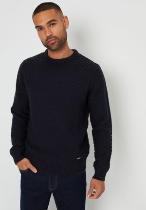 Strickpullover - navy