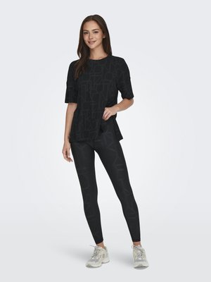ONLY Play, ONPFONT-2 LOGO HW PCK TIGHTS NOOS - Клин - black