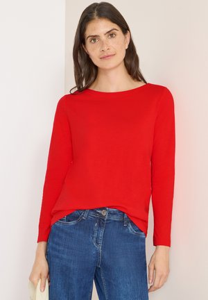 BASIC - T-shirt à manches longues - orange