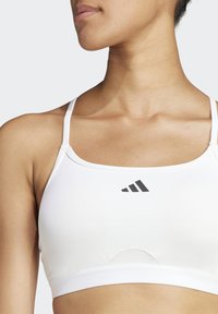 adidas Performance BRA - Sujetadores deportivos con sujeción ligera - white