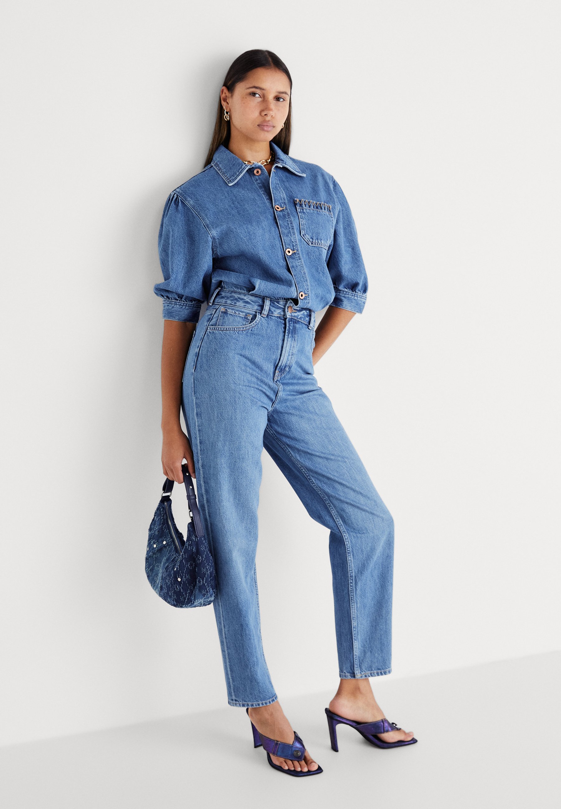 お値下げ　 oll Jane Denim Jumpsuit お値下げ oll Jane Denim Jumpsuit