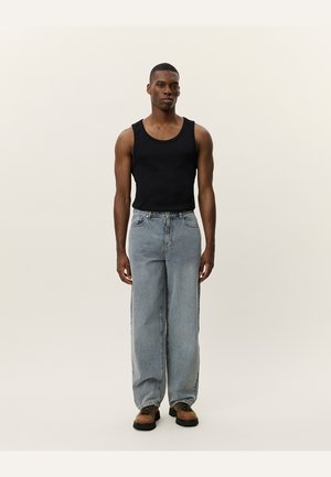 ROI WASHED DENIM JEANS - Løst sittende jeans - light indigo wash