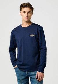 Wrangler LONG SLEEVE LS_AMERICANA - REGULAR FIT - Neule - navy