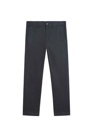 TAPERED FIT - Chino - mottled dark blue