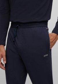 BOSS MIX&MATCH PANTS - Pyjamasbukse - dark blue