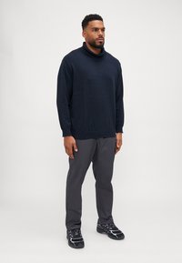 Jack & Jones JJEBASIC ROLL NECK  - Vesta - navy