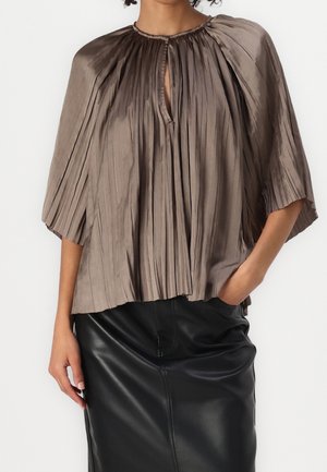 Blouse - taupe