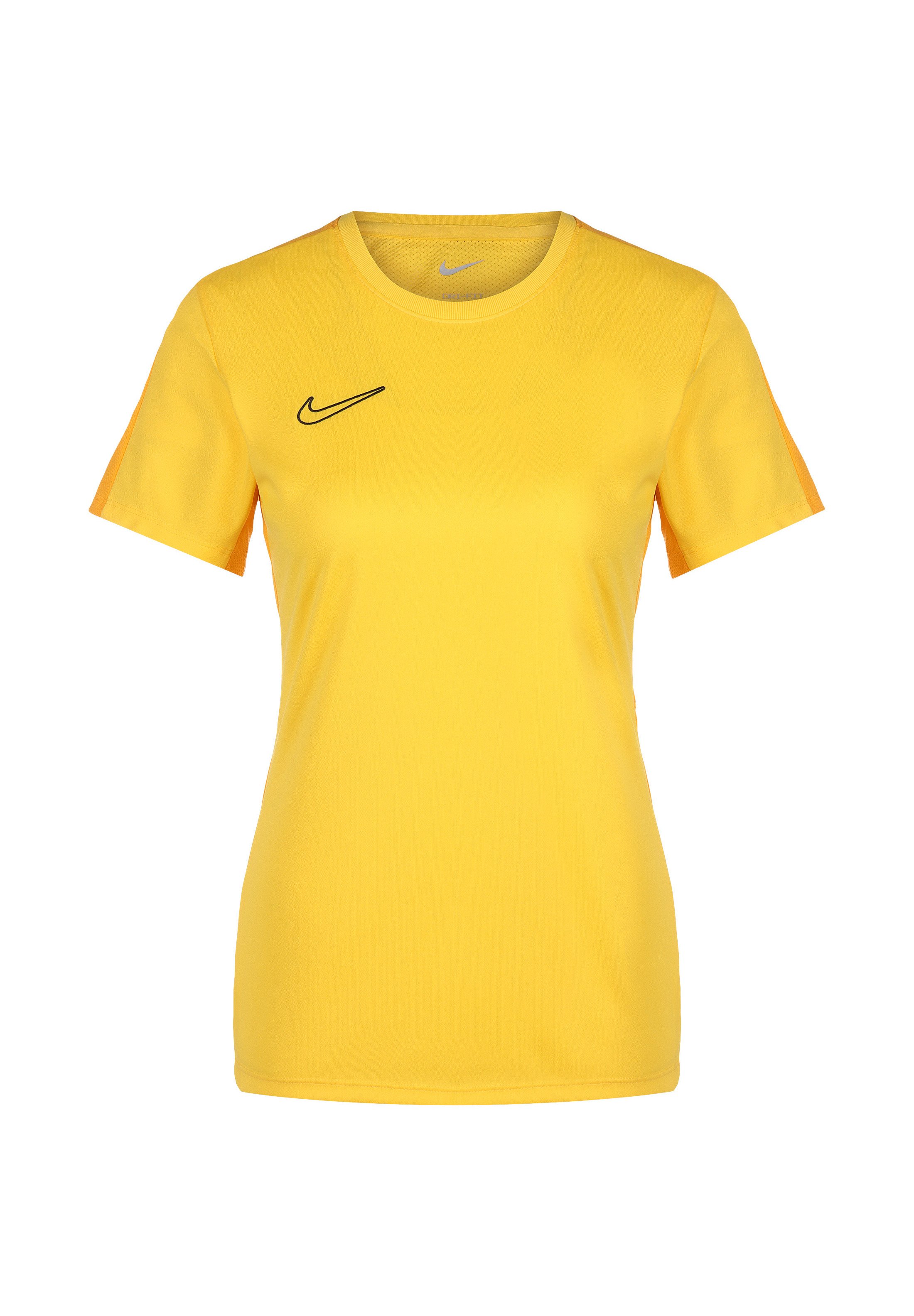 yellow nike t shirt women's