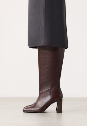 sacha, Bottes à talons hauts - brown