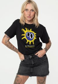 Paradiso Clothing PRIMAL SCREAM SCREAMADELICA UNISEX - Print T-shirt - black