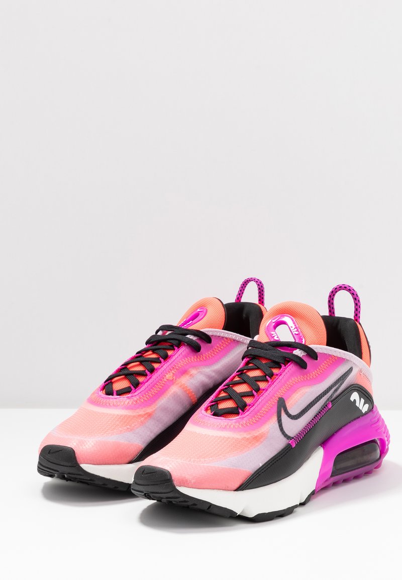 Nike Sportswear Air Max 90 Trainers Iced Lilac Black Fire Pink Flash Crimson Summit White Anthracite Grey Zalando Co Uk