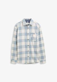 Wybrany, white light blue check