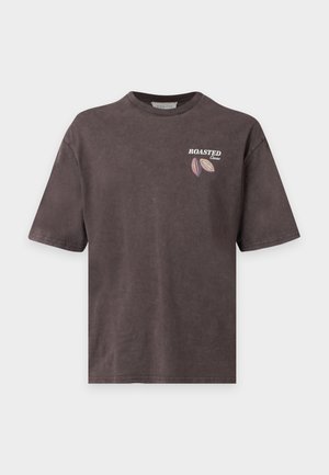Pier One by Zalando, T-Shirt print - dark brown