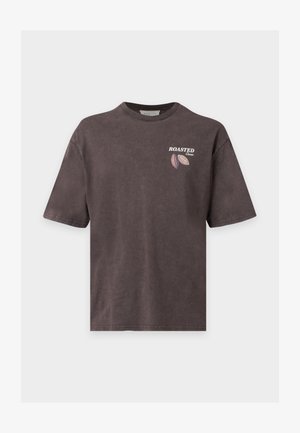 Pier One by Zalando, T-Shirt print - dark brown