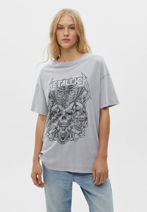 METALLICA - Print T-shirt - blue grey