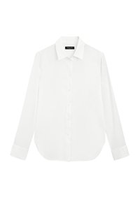 FLOWING LONG SLEEVE - Button-down blouse - white