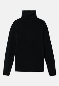 ROLL NECK - Stickad tröja - black