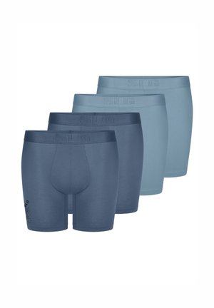 SLG Base Soft - 4er Pack Short - Boxers - blue-light combination