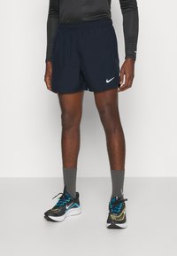 Nike Performance CHALLENGER - Korte broeken - obsidian/black/silver