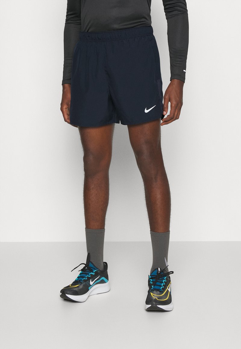 Nike Performance CHALLENGER - Korte broeken - obsidian/black/silver