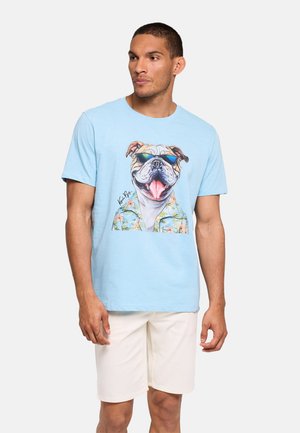 Koala Bay, KOALA BAY CAMISETA MANGA CORTA AZUL - LEESIN - Camiseta estampada - azul