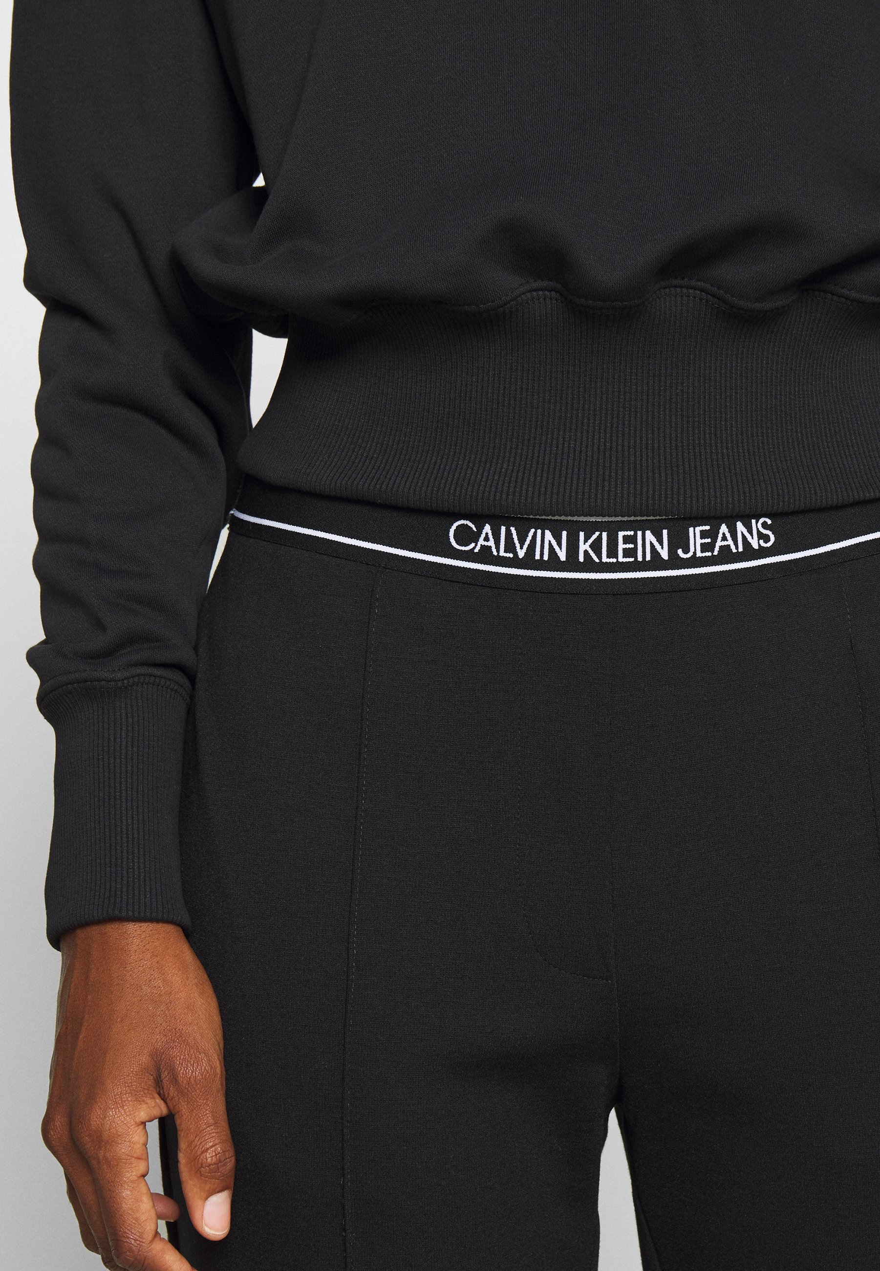 calvin klein black trousers