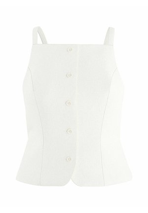 HYPEDROP, WESTE HDORIETTA TAILORED TRÄGER - Vest - cloud dancer