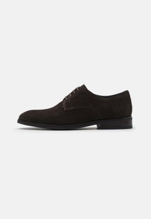 VELLUTO KLEITOS LACE UP - Zapatos de vestir - dark brown