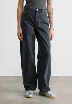 LUKE CHRISTEL - Τζιν χαλαρής εφαρμογής - black vintage