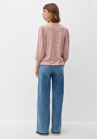 s.Oliver MIT AUSSCHNITT - Langarmshirt - orange