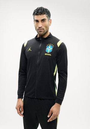 Nike Performance BRAZIL ACADEMY PRO - Article de supporter d'équipe nationale - black/yellow pulse/light menta/infrared