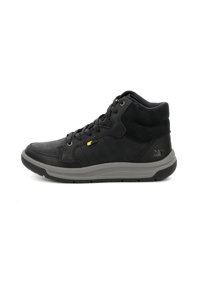Caterpillar HAUTES CUIR APA CUSH MID Sneaker high noir/schwarz