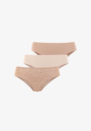 LASCANA, 3 PACK - Slip - beige sand