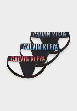 Calvin Klein Underwear, 3 PACK INTENSE POWER - Jockstrap - black