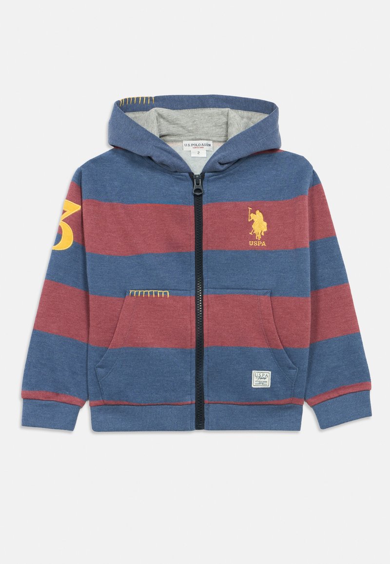 U.S. Polo Assn. Sweater met rits blauw