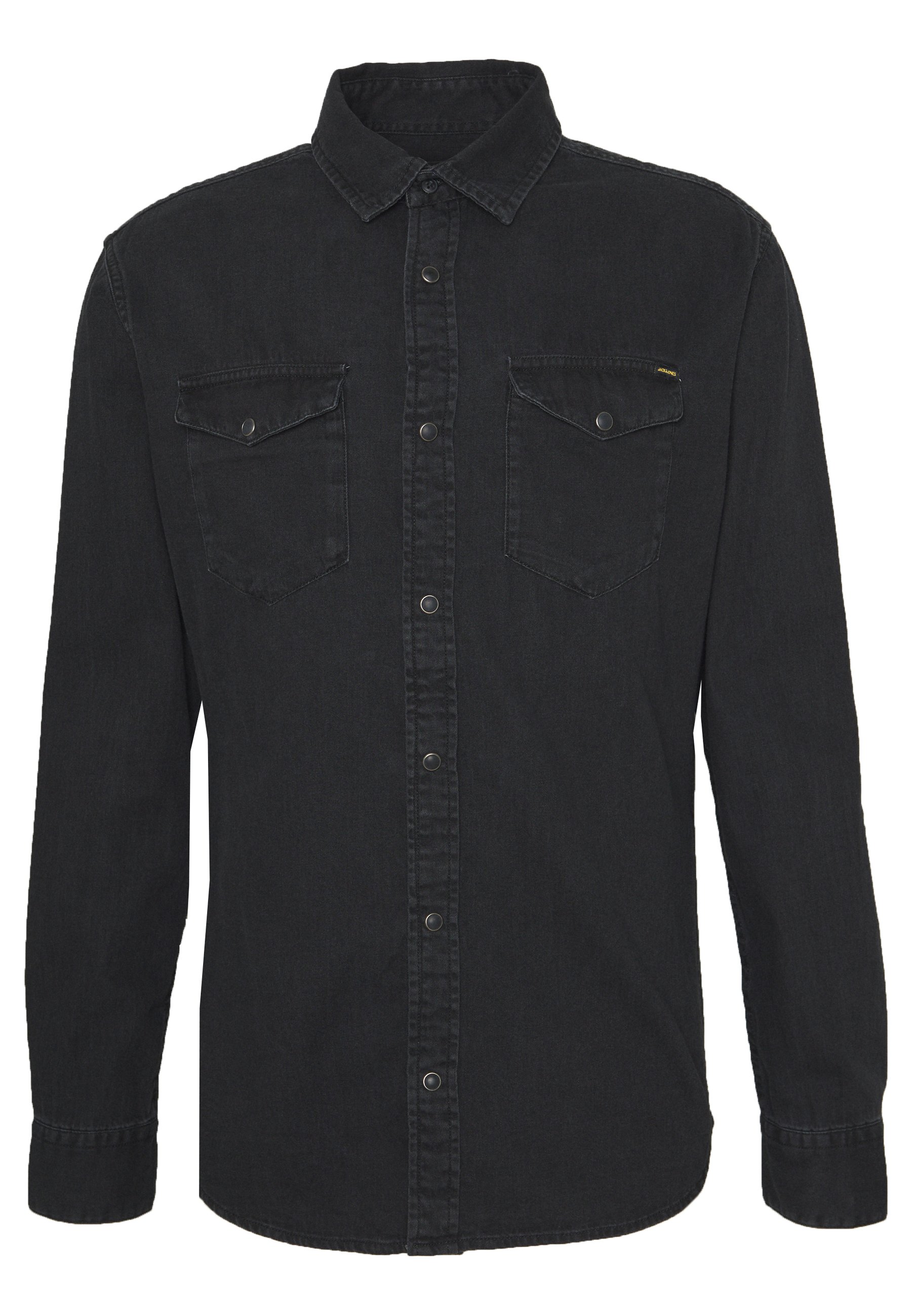 diesel black denim shirt