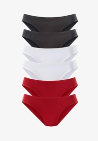 Ausgewählt, rot/schwarz/weiß