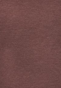Knitted fabric in a deep mauve color, featuring a fine texture with a consistent pattern of interwoven threads, creating a smooth appearance.