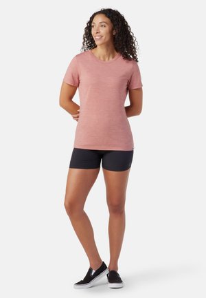 T-shirt basic - light mahogany heather