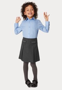Marks & Spencer EMBROIDERED SCHOOL - A-lijn rok - grey